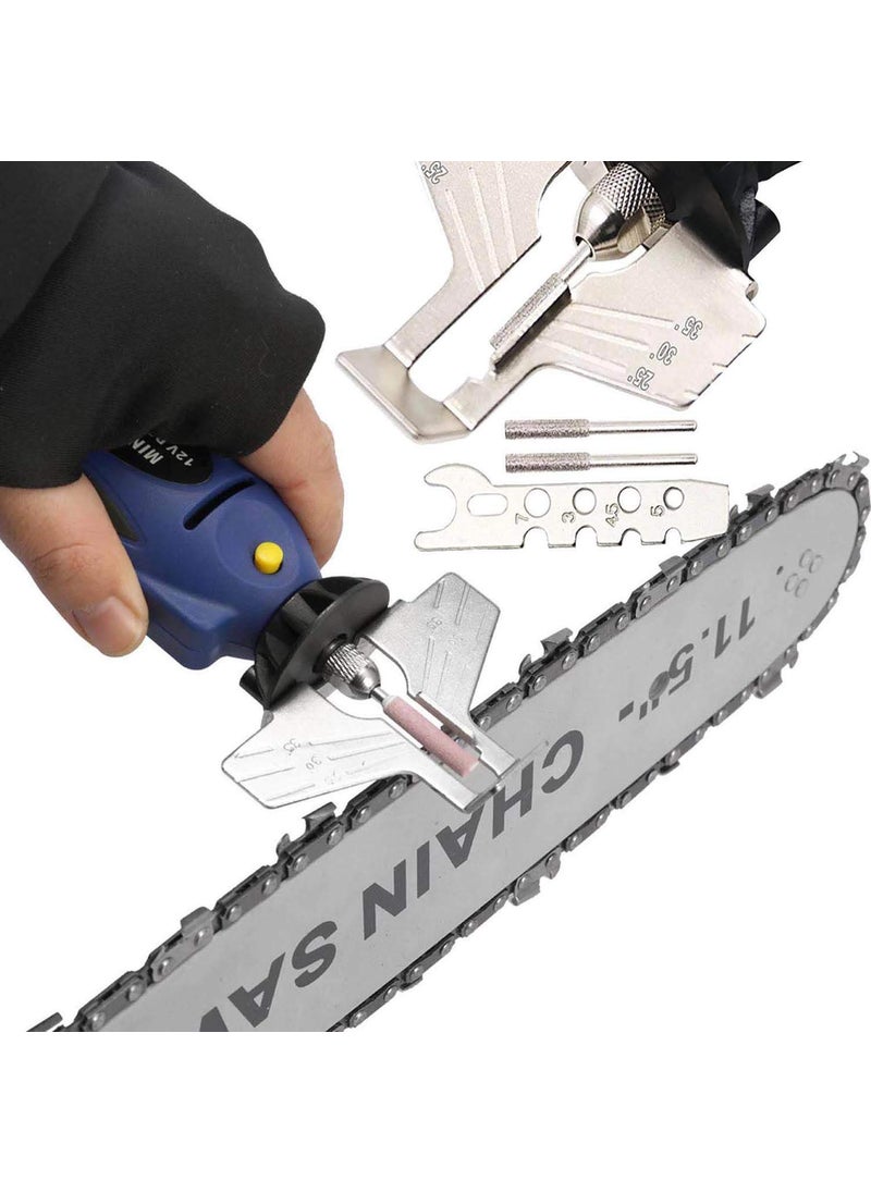 DIY Crafts Diy Crafts Drills Attachment Sharpener for Drill Bits Adapter Drill Rotary Tools Accessories Tool Sharpener Pack of 4 Kit Combo Kit Multicolor  - Image 1
