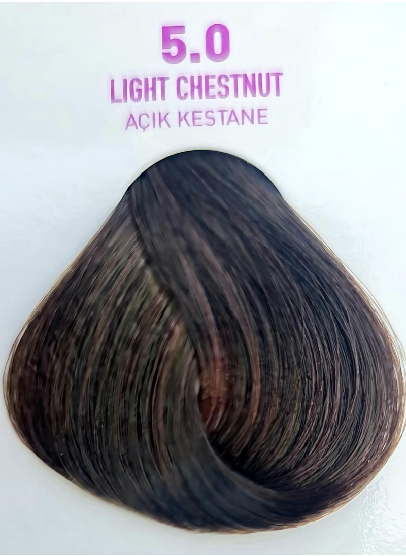 asse - Turkish hair dye light chestnut 5.0 - Image 1