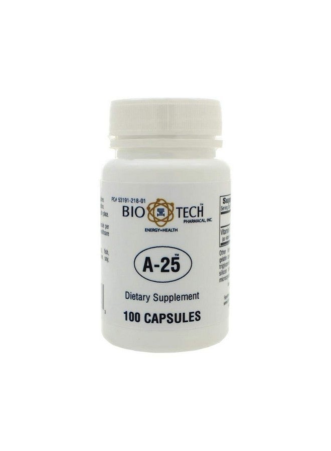 Bio-Tech Pharmacal MSNOR Bio-Tech Pharmacal A-25 Vitamin A 25,000 IU - 100 Capsules