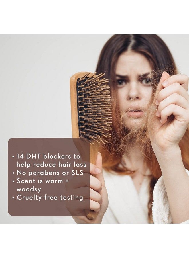 PURE BODY NATURALS Hair Loss Shampoo To Restore And Strengthen Large 16 Ounce Dht Blocker Shampoo For Thinning Hair For Men And Women By (Label Varies) - Image 3