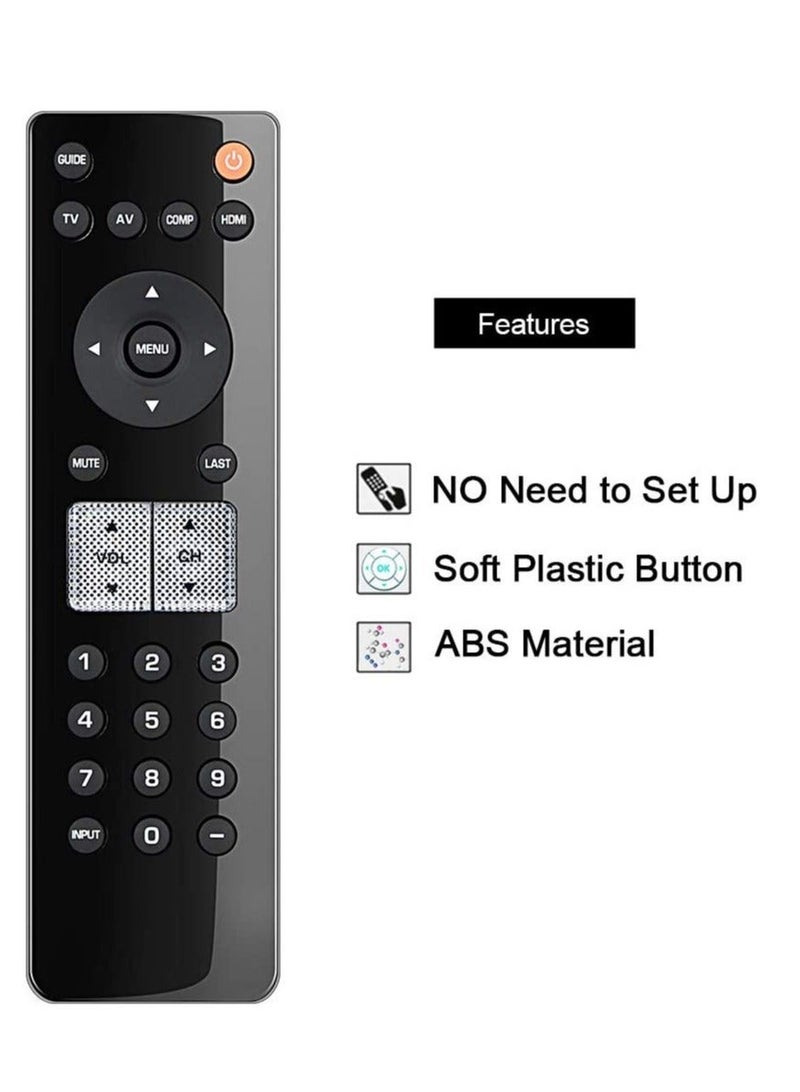 Remote Control VR2 VR4 Replacement for Vizio TV VL260M VO320E VO370M VO420E VP422 VECO320L VECO320L1A VL320M VP322 VECO320LHDTV