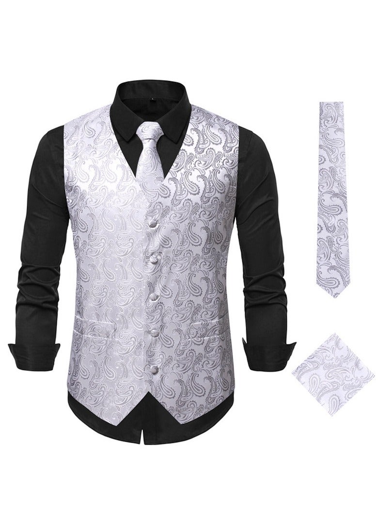 KUYING New Fashionable Casual Men's Suit Vest  - Image 1