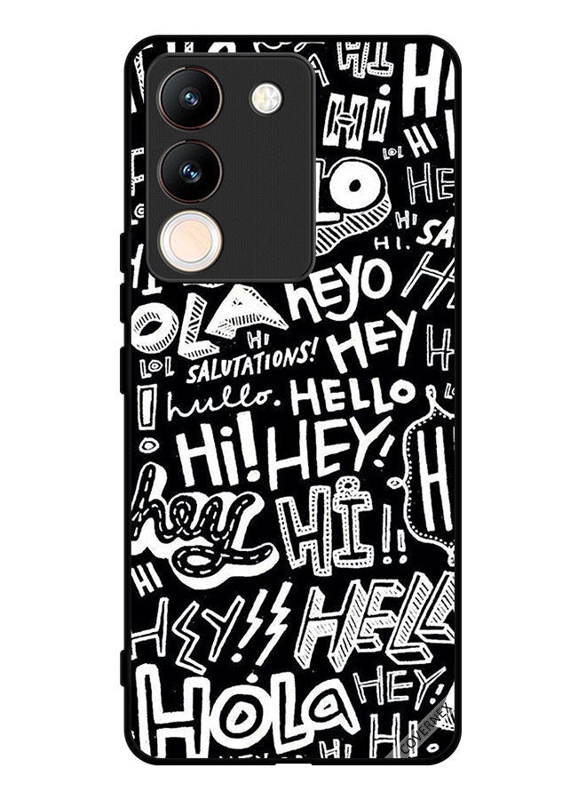 Covernex Protective Case Cover For vivo V29e Hi Hello Tags - Image 1