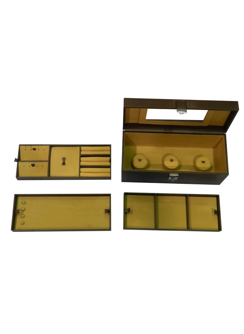 LAVERI LEATHER - Laveri Faux Leather Designer New Collection Jewellery Box - Image 1