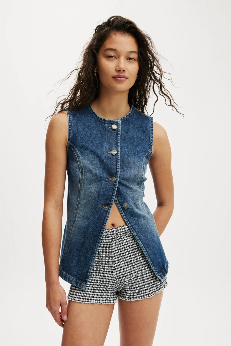 Cotton On SIENNA DENIM VEST