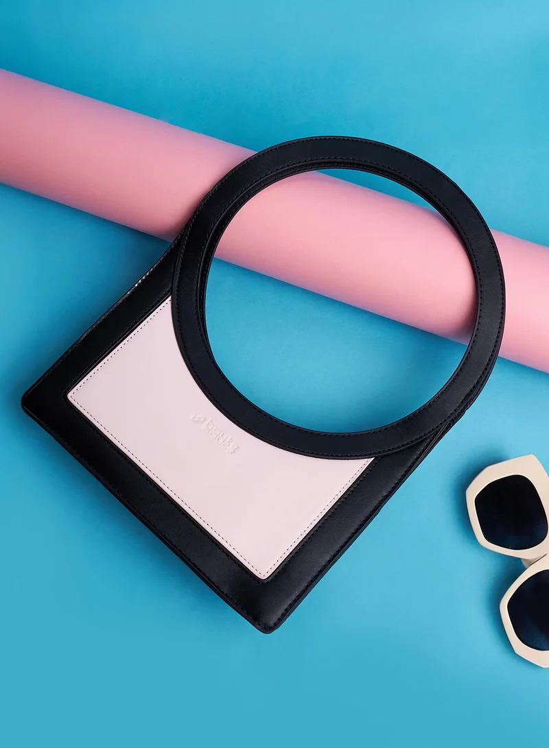 Circular Handle Handbag