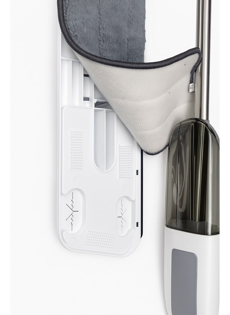 Mop Premium Spray Mop with Refillable Bottle & Microfiber Pad | Floor Cleaning Mop for Home, Kitchen & Office | 360° Rotating Head | Lightweight & Easy to Use – Grey & White - Image 3