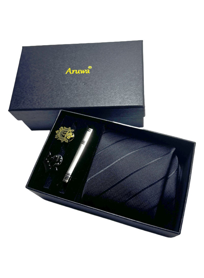 أروى المألوف ربطة العنق دعوى هدية مربع مجموعة (التعادل ، أزرار أكمام ، التعادل كليب مجموعة) - Image 2