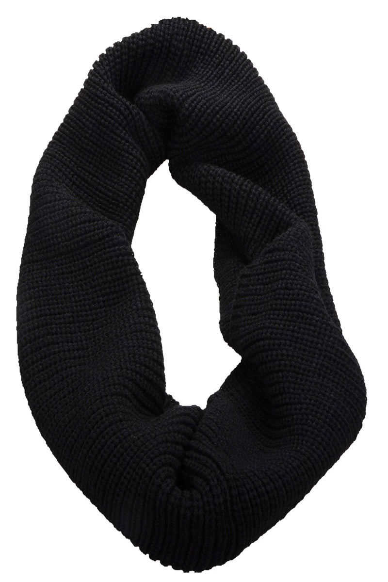 NEOSAN Womens Thick Ribbed Knit Winter Infinity Circle Loop Scarf Twist Greenery - Image 2