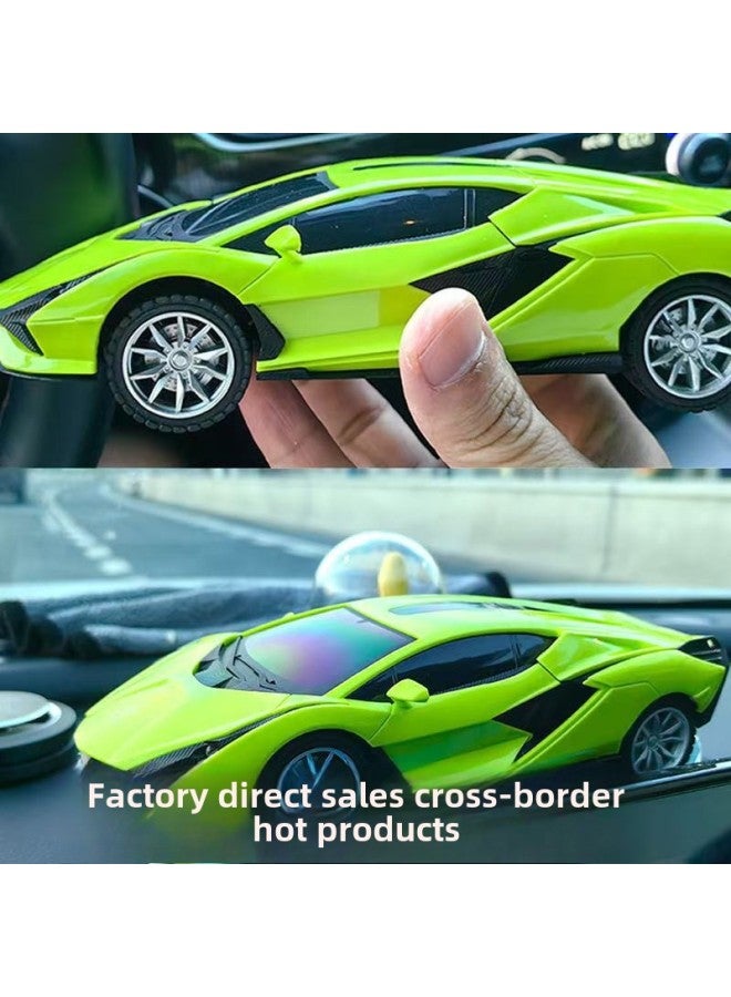 Children's Toy Car Four-way Remote Control Electric Racing 1:24 Lights Wireless Control Boys And Girls Toys Cross-border-Color:Mail Order Box  Four Channels + Led Headlights-Proportion:Standard Configuration - Image 3