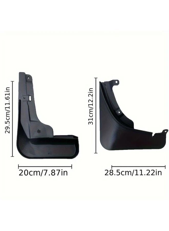 Chery Jetour Traveller T2 Car Mud Flaps 4 Pcs Plastic Fender Splash Guard Covers - Image 4
