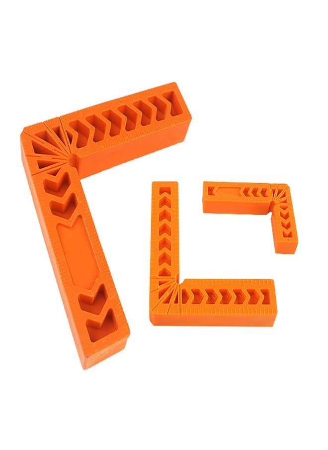 Generic 3Pcs Positioning Squares Right Angle Corner Clamps for Woodworking Picture Frames Boxes Cabinets or Drawers L Type Right Angle Ruler Carpenter Tool  - Image 2