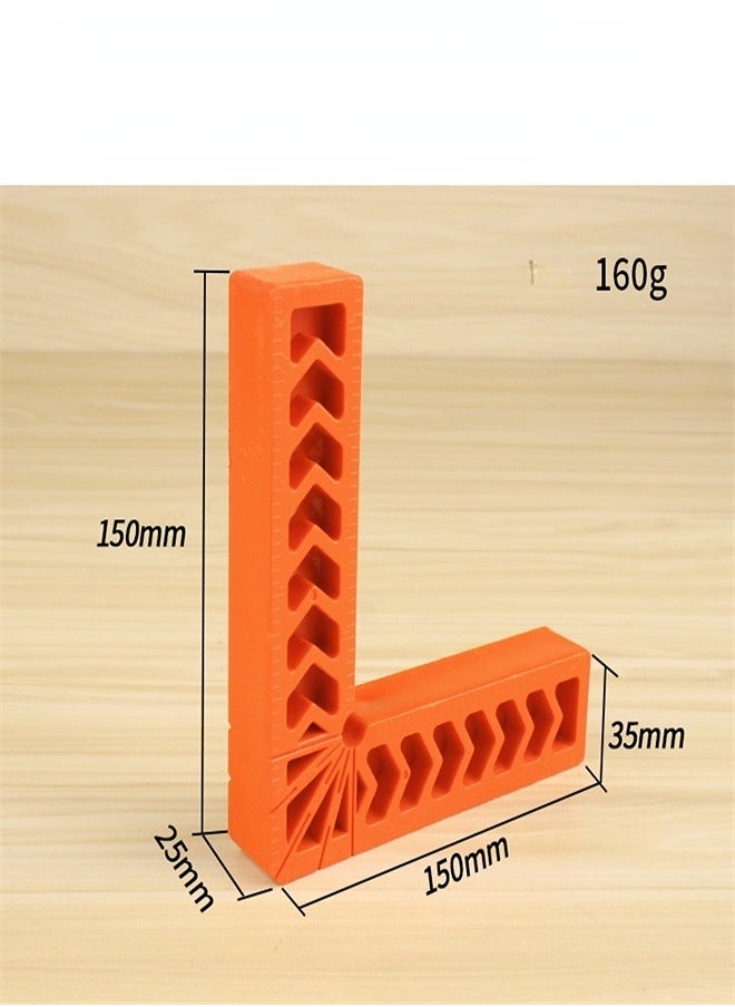 Generic 3Pcs Positioning Squares Right Angle Corner Clamps for Woodworking Picture Frames Boxes Cabinets or Drawers L Type Right Angle Ruler Carpenter Tool  - Image 4