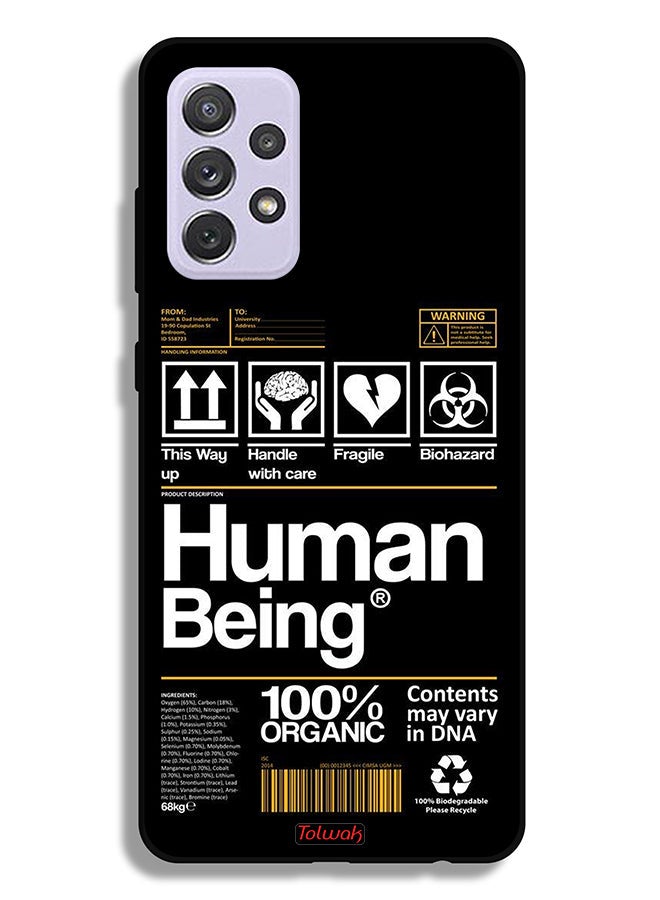 Tolwak Samsung Galaxy A72 5G Protective Case Cover Human Being Sticker - Image 1