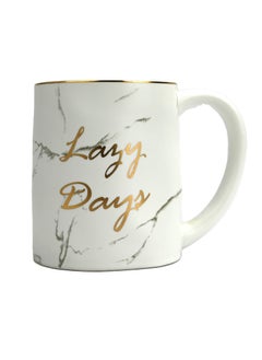 Lazy Days Marble Mug for Travellers, Marble Design Travel Mug, Travelling Mug For Travellers - Gold Marble
