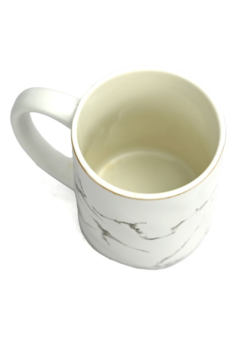 Generic - Lazy Days Marble Mug for Travellers, Marble Design Travel Mug, Travelling Mug For Travellers - Gold Marble - Image 1