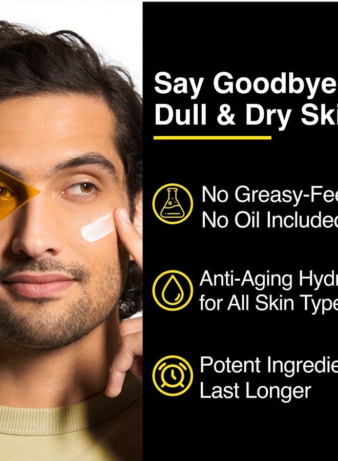 LUMIN Dynamic Duo - Skin Care kit for Men - Includes: Charcoal Face Wash Daily Detox & Daily Face Moisturizer,Suitable for all skin types, Daily Use, Two Month Supply  - Image 5
