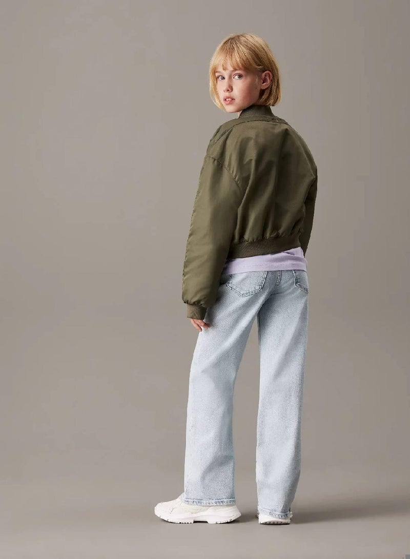 كالفن كلاين جينز بنطال جينز بأرجل واسعة - Image 2