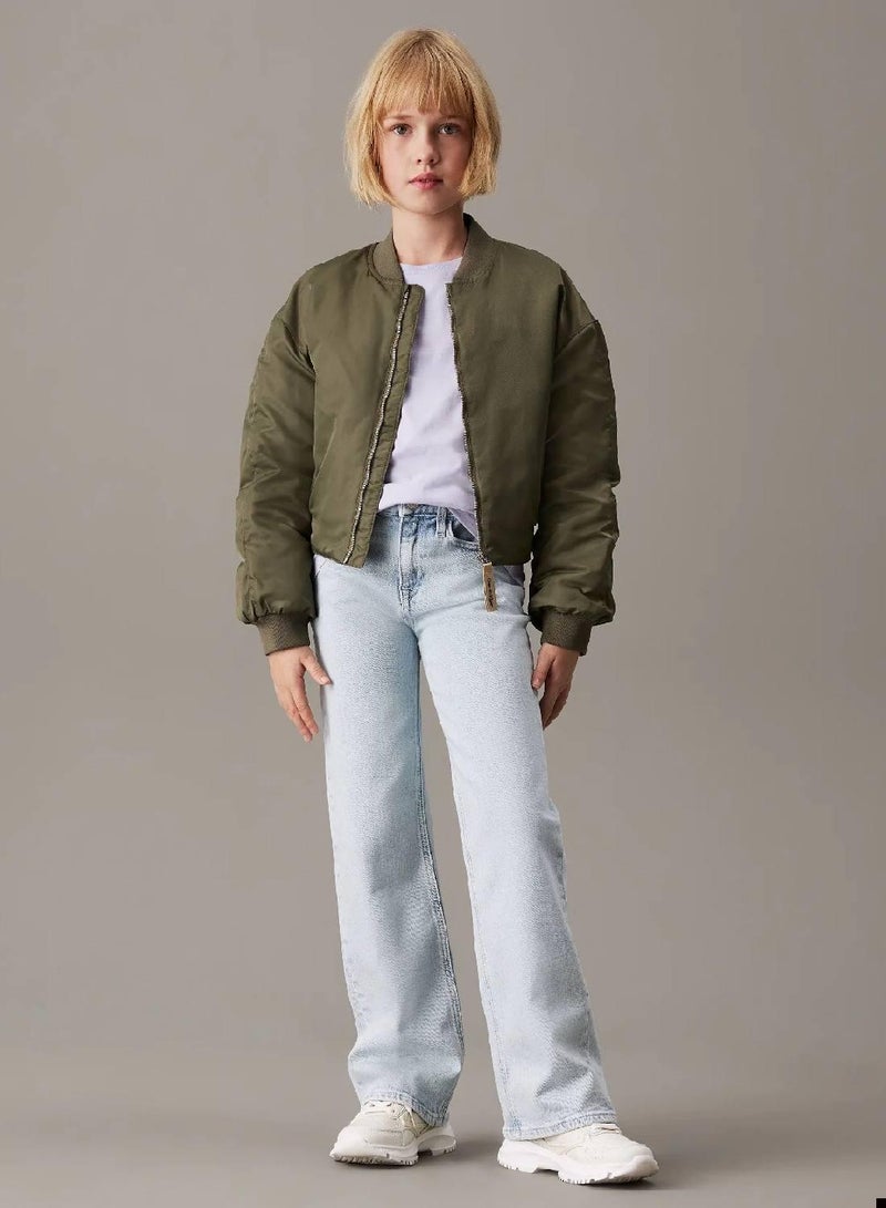 كالفن كلاين جينز بنطال جينز بأرجل واسعة - Image 4