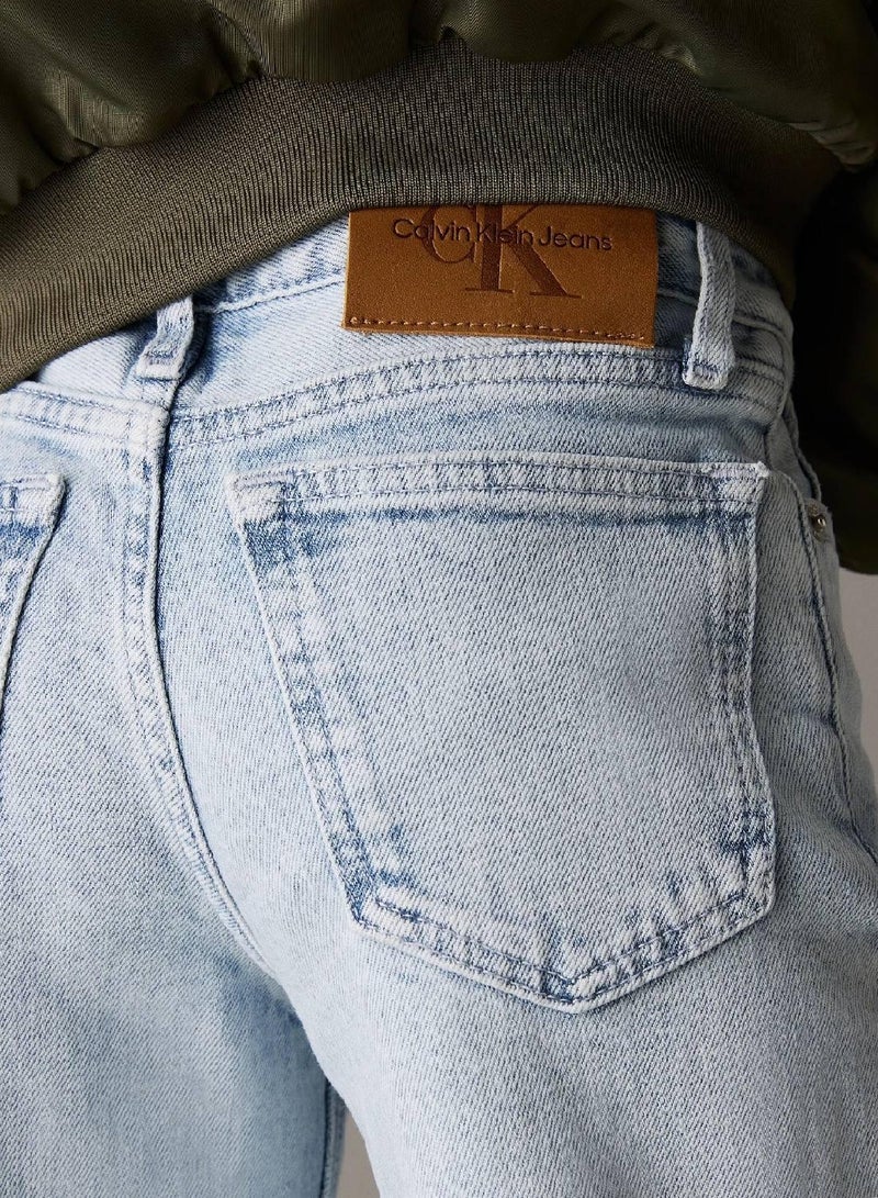 كالفن كلاين جينز بنطال جينز بأرجل واسعة - Image 3