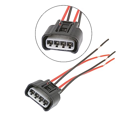 HAOBO 4PCS Ignition Coil Connector, Standard 4 Ports Ignition Coil Wire Compatible with Toyota Camry Corolla Highlander Scion Replace 90980-11885 Ignition Coil Female Connector Plug Harness Pigtail - Image 2