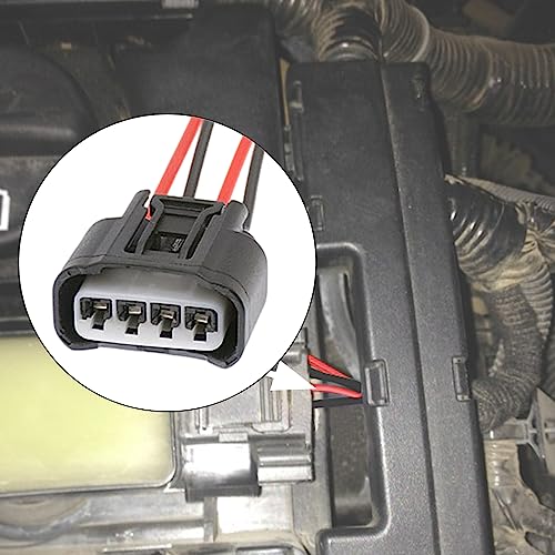 HAOBO 4PCS Ignition Coil Connector, Standard 4 Ports Ignition Coil Wire Compatible with Toyota Camry Corolla Highlander Scion Replace 90980-11885 Ignition Coil Female Connector Plug Harness Pigtail - Image 3