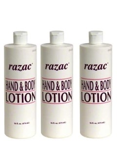 RAZAC Razac Hand & Body Lotion, 474 ml by Razac (Set of 3) 