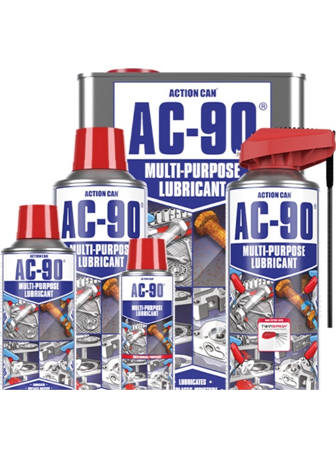 ®ACTION CAN AC-90 Multi-purpose Lubricant - Rust remover 425ML multi-purpose rust remover and oil spray combines lubrication, protection, cleaning, and moisture repellent. - Image 4