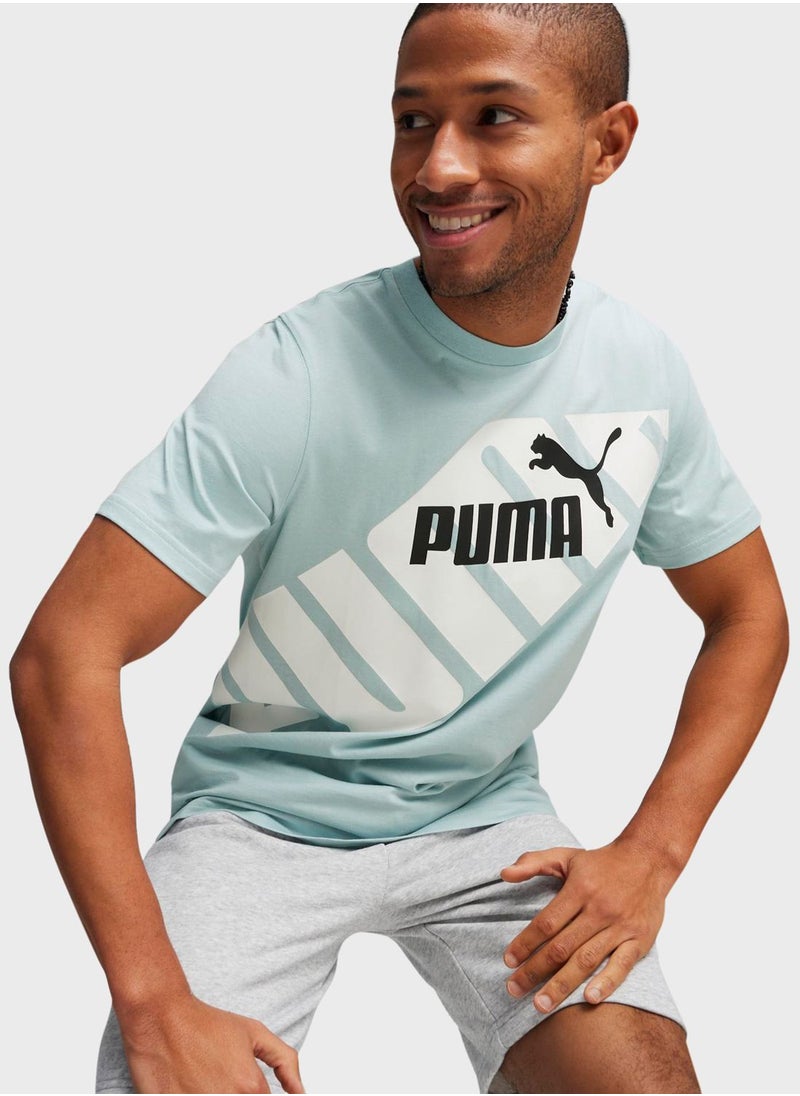 PUMA - Power Graphic T-Shirt - Image 1