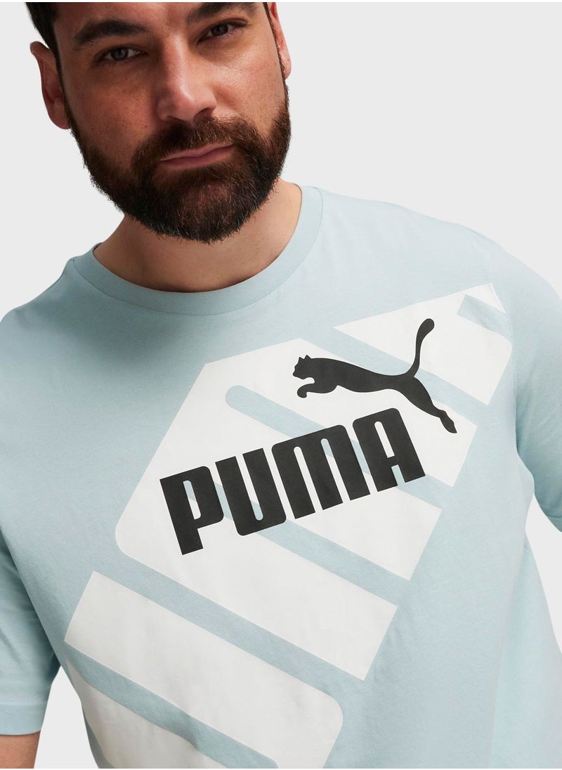 PUMA - Power Graphic T-Shirt - Image 1
