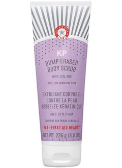 First Aid Beauty KP Bump Eraser Body Scrub  Vegan Body Scrub  8 oz