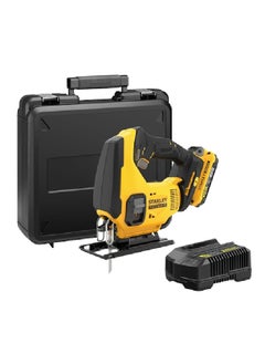 18V 0-2500SPM Fatmax V20 Cordless Jigsaw Yellow and Black 35 x 12.5 x 42.5 cm SFMCS600D1K-GB