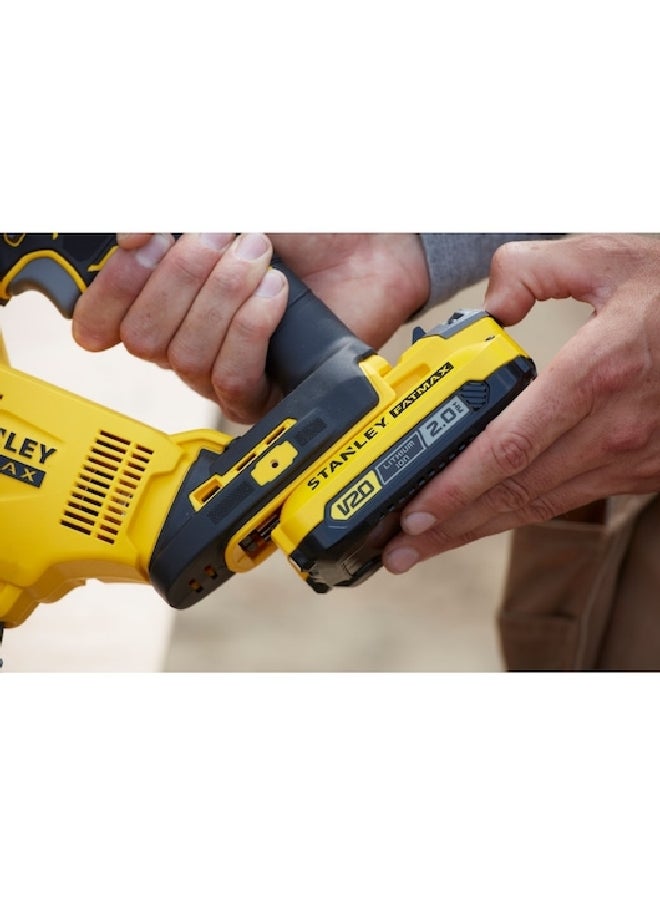 Stanley - 18V 0-2500SPM Fatmax V20 Cordless Jigsaw Yellow and Black 35 x 12.5 x 42.5 cm SFMCS600D1K-GB - Image 1