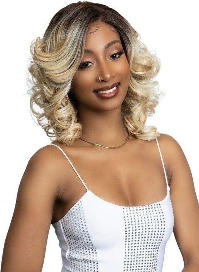 Janet Collection melt NUSKIN Invisible Lace Knots YAO Wig - UHD Deep Part, Pre-Plucked Hairline, Baby Hairs, Transparent Swiss Lace Front Wig, Glueless Natural Look (COLOR DR LATTE) - Image 1