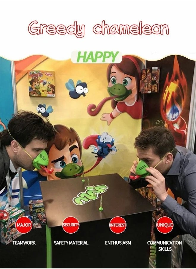 Generic - Insect catching game, board game, chameleon game, family game, memory game, fun game, girl toy, boy toy, party game - Image 1