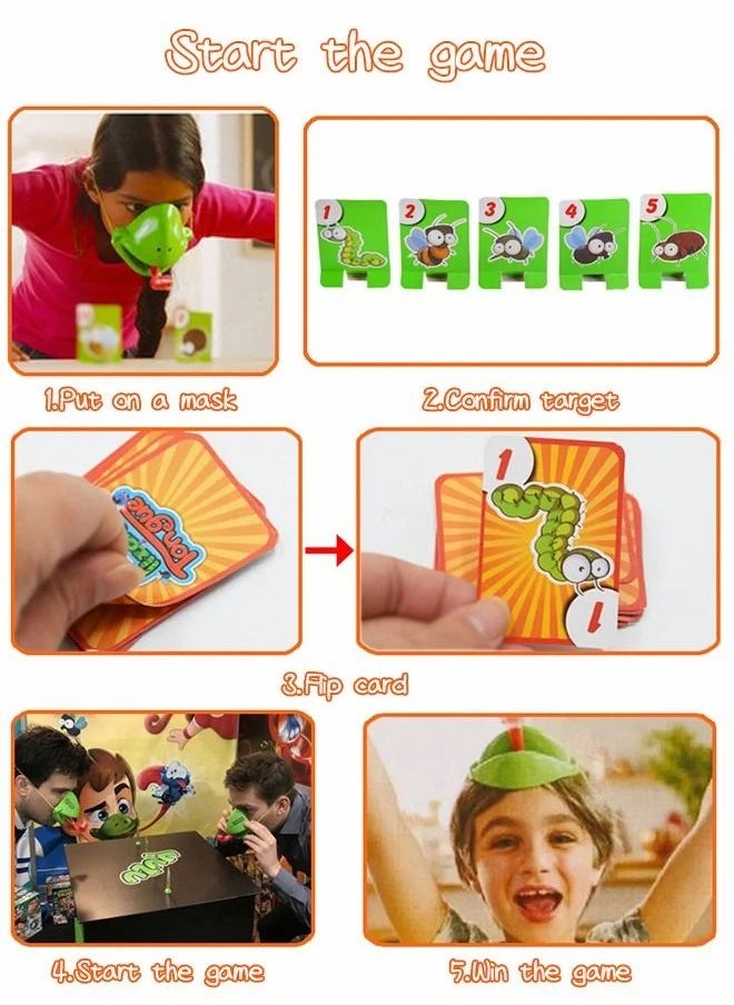 Generic - Insect catching game, board game, chameleon game, family game, memory game, fun game, girl toy, boy toy, party game - Image 1