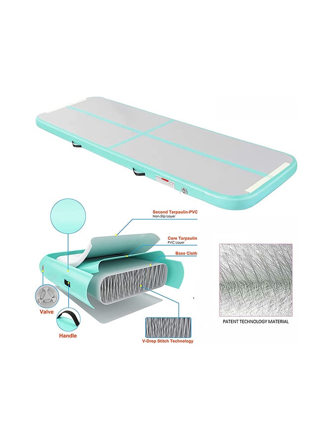 Max Strength حصيرة الجمباز الهوائية القابلة للنفخ (4 متر) لون عشوائي - Image 3