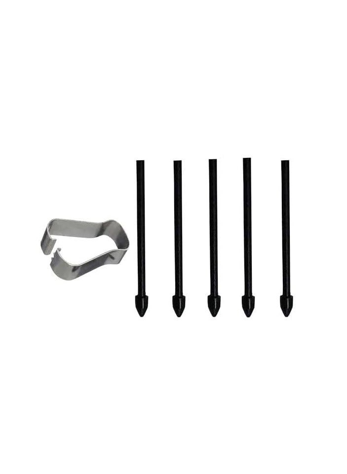 general 1 Pack Touch Stylus Pen TIP Nib for SMTAB S7 PLUS/NOTE20/NOTE10/TAB S6/TAB S7 with Nib Catch Tool (Black) - Image 1