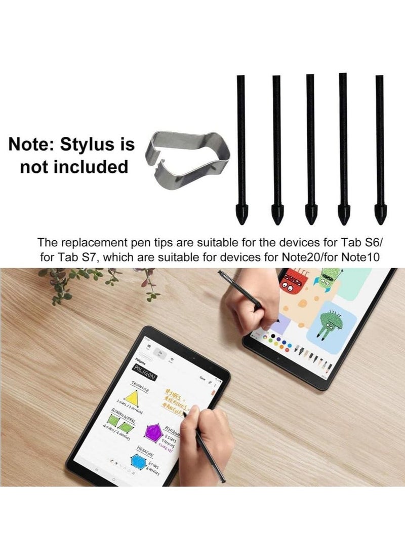 general 1 Pack Touch Stylus Pen TIP Nib for SMTAB S7 PLUS/NOTE20/NOTE10/TAB S6/TAB S7 with Nib Catch Tool (Black) - Image 3