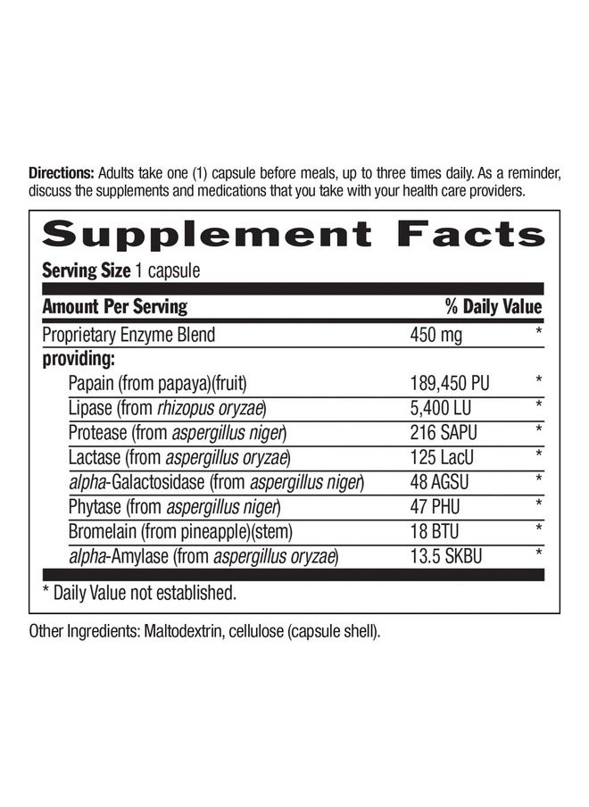 Country Life - Maxizyme Caps 120 Vegetarian Capsules Digestive Enzyme Complex To Support Maximum Digestive Power - Image 1