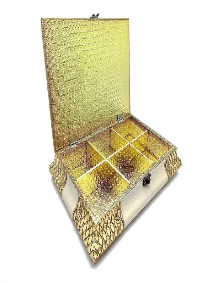 Vinayak K Dry Fruit box and Sweets Box - Oxidized Design - Image 4