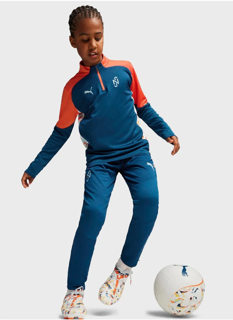 PUMA Kids Neymar Jr Creativity Quarter-Zip Top