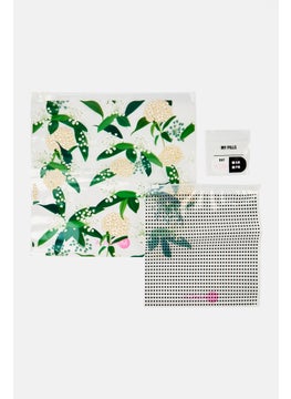 Miamica 40 Piece Of Resealable Bags, Green  - Image 3