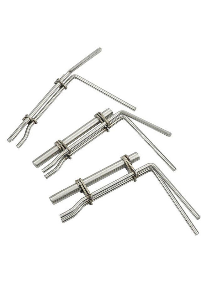 Generic - Hydraulic Cylinder Piston Rod Seal Installation Tool, for U-Cup Seal Installer Tool Kit, Seal Twistor Tool Set- 3 PCS - Image 1