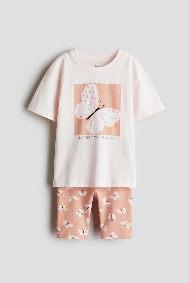 H&M 2-piece printed set