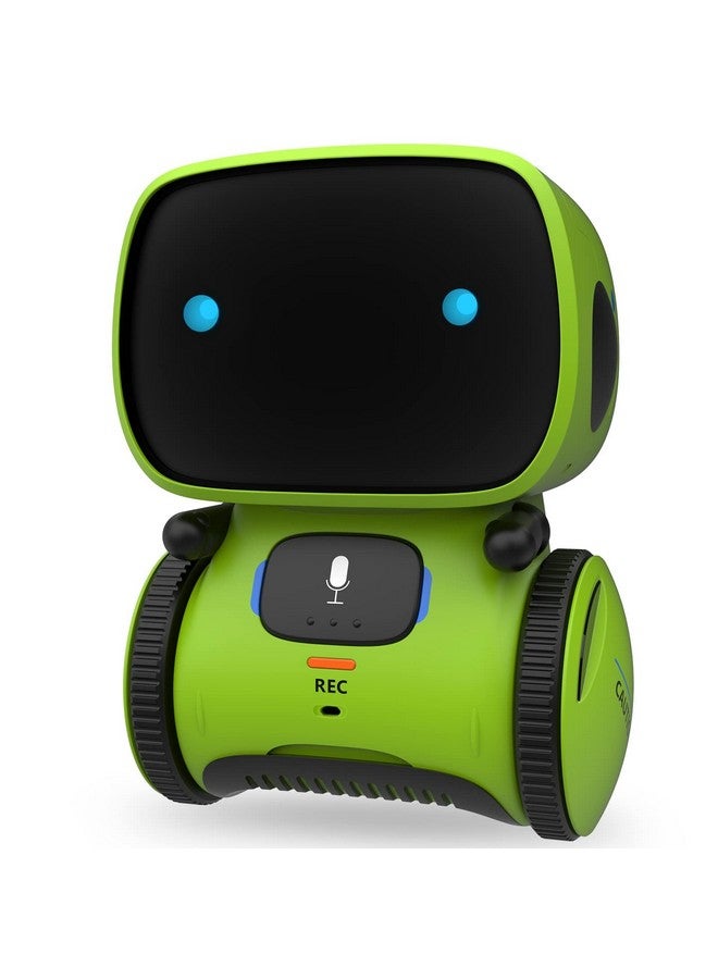 GILOBABY Kids Robot Toys, Smart Talking Robot With Voice Control Touch Sensor, Dancing, Singing, Recording, Repeat, Gift For Boys Age 3+ Years (Green) - Image 1