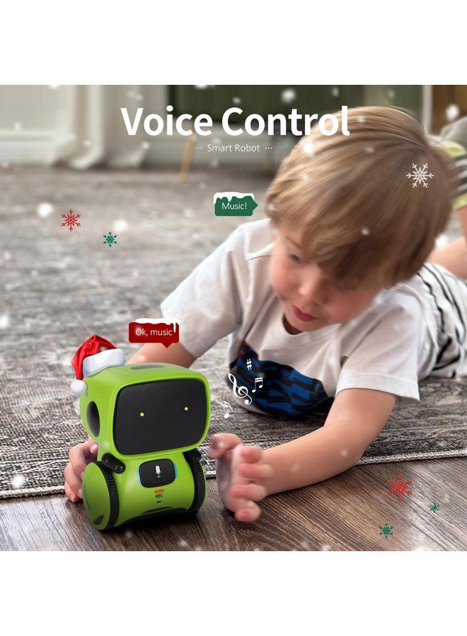 GILOBABY Kids Robot Toys, Smart Talking Robot With Voice Control Touch Sensor, Dancing, Singing, Recording, Repeat, Gift For Boys Age 3+ Years (Green) - Image 5