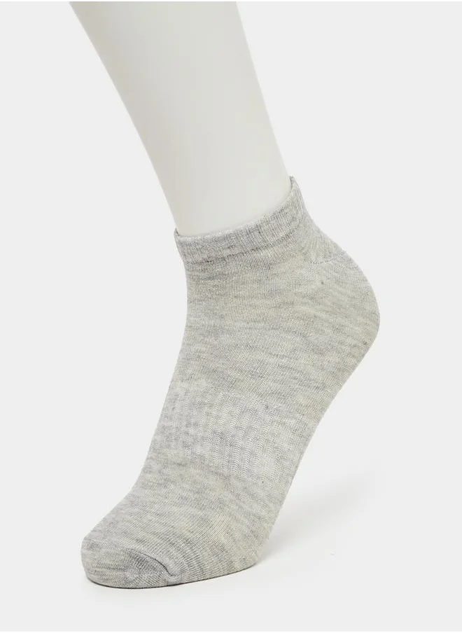 Styli Set of 3 - Melange Ankle Length Socks