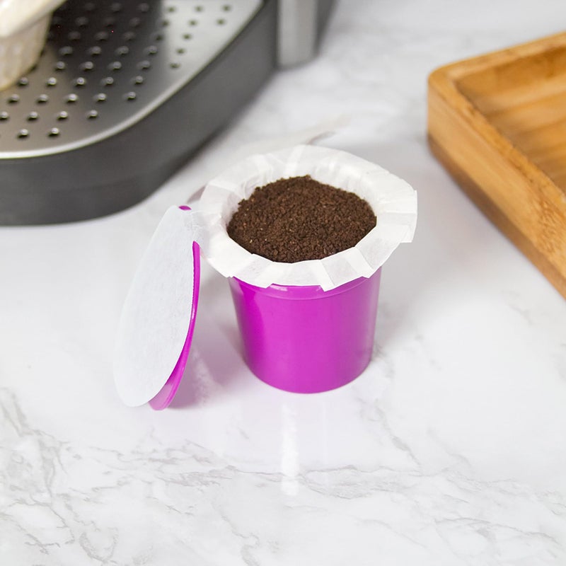 Perfect Pod EZ-Cup 2.0 Starter Pack | 1-Stream Reusable K Cup Coffee Pod Capsule with 25 Disposable Paper Filters (Starter Pack) - Image 2