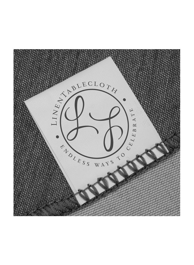 إسكدنيا غطاء طاولة دائرية بيج 108بوصة - Image 4